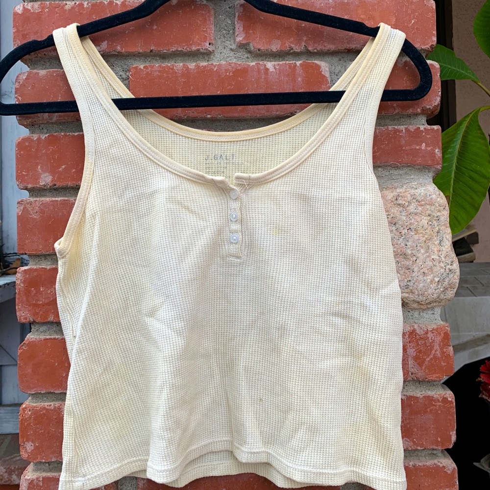 Pacsun Light Yellow Top